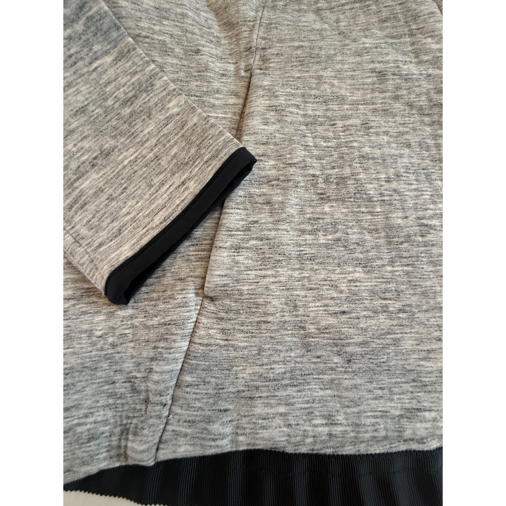 Lululemon City Bound Hoodie Womens 6 Heathered Space Dyed Size M Grey Full Zip‎ - Picture 2 of 10